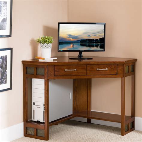 charlton home jablonski solid wood corner desk reviews wayfair