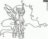 Pony Daybreaker Kucyki Colorear Kolorowanki Celestia Kleines Nightmare Kolorowanka Equestria Omalovanky Pônei Kleurplaat Pequeño Princesa Desenho Stampare Zum Prinzessin Kleurplaten sketch template