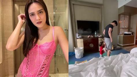 7 Potret Kegiatan Karantina Shandy Aulia Pamer Pakai Lingerie Disorot