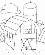 Farm Colorat Bauernhaus Graneros Kolorowanki Locuinte Establo P15 Farma Druku Maisons Planse Farm4 Primiiani Dzieci Misti Infantiles Desene Animali Gospodarstwa sketch template