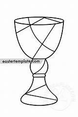 Chalice Eastertemplate sketch template