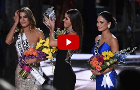 คลิปสาวงามทุกชาติรุมปลอบ มิสโคลอมเบีย ไม่มีใครแคร์ Miss Universe 2015