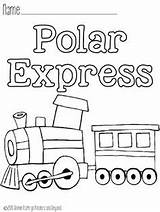 Polar Express Christmas Pages Bell Train Coloring Printable Activities Template Kindergarten Party Book Kids Preschool Movie Crafts sketch template