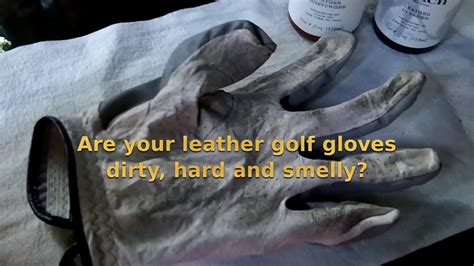 clean golf gloves youtube