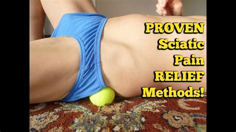 How To Stop Sciatica And Low Back Pain At Home With Massage