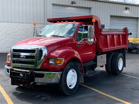 ford  super duty dump truck cat diesel  sale