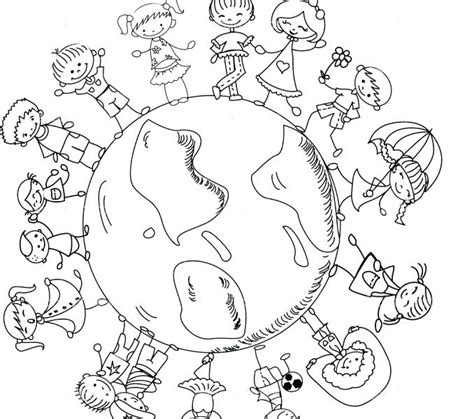 world coloring pages  getdrawings