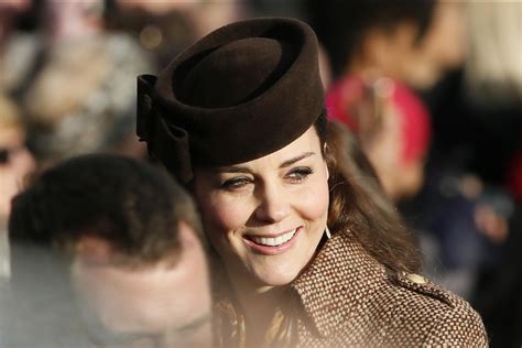 catherine duchess of cambridge attends christmas day service