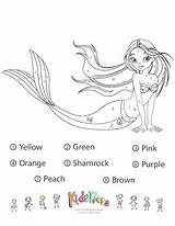 Numbers Mermaid Kidspressmagazine sketch template