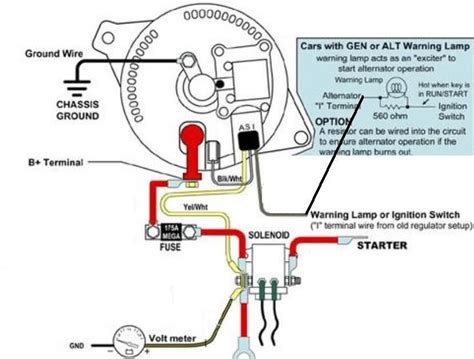 ford  alternator wiring diagram wiring diagram