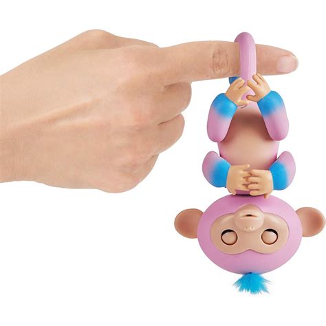 fingerlings tone baby monkey collectible interactive animated toy pet age  ebay