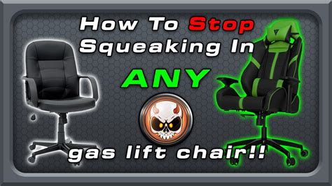 The Best Way To Silence A Squeaky Office Gaming Chair Youtube