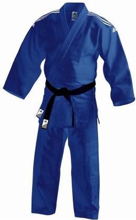 judopak adidas wedstrijden en trainingen  blauw  adidas kleding stijlen training