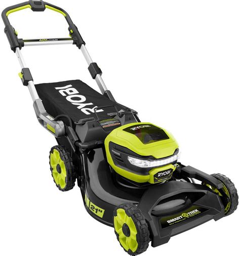 ryobi  propelled lawn mower    volt lithium ion cordless brushless walk  mowers
