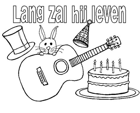 birthday coloring pages coloringpagescom