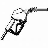 Gas Pump Nozzle Handle Fuel Clipart Drawing Gasoline Petroleum Diesel Vector Svg Station Petro  Clipartmag Etsy Clipground sketch template