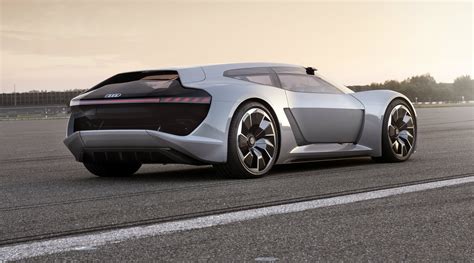 audi pb  tron concept car   electric supercar   future