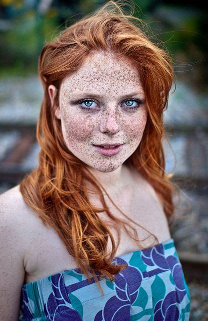 Antonia Beautiful Freckles Beautiful Redhead Red Hair Woman