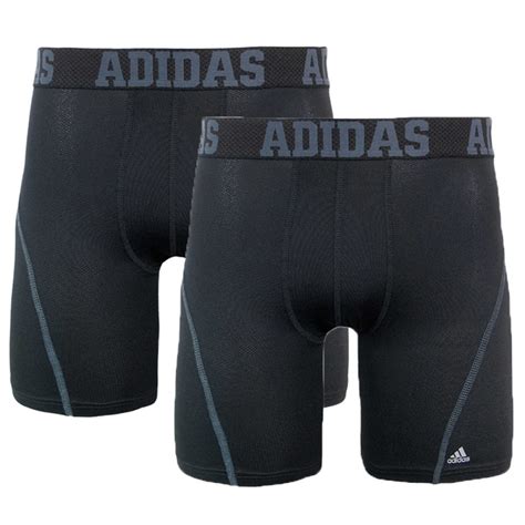 adidas mens sport performance climacool micro mesh midway boxer briefs  pack bobs stores