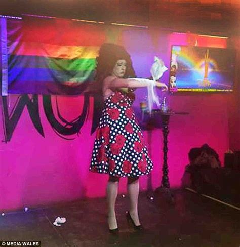 bar hires convicted sex offender who makes jimmy savile jokes as a drag act daily mail online