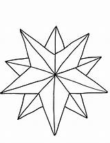 Star Cliparts Line Drawing Christmas sketch template