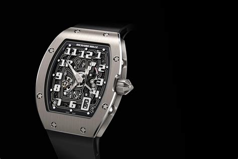 pre sihh  introducing  richard mille rm   automatic extra flat monochrome watches