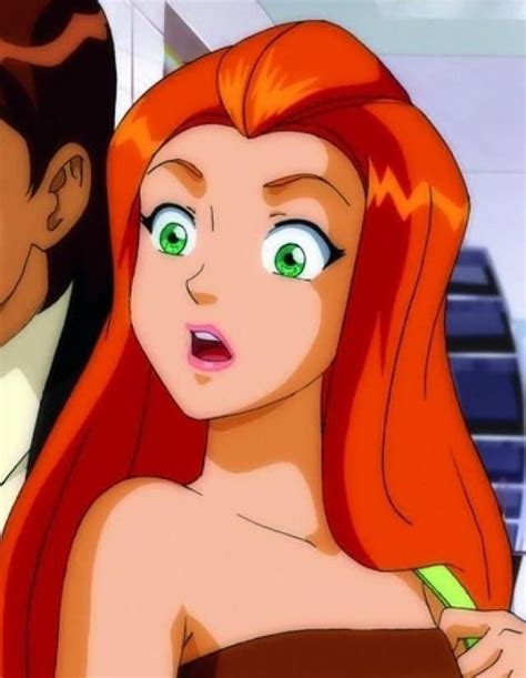 totally spies image totally spies red hair cartoon red head cartoon