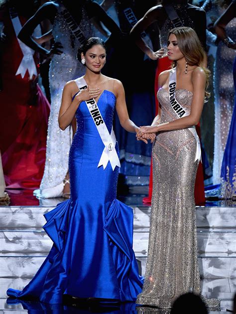 miss universe co winners miss philippines and miss colombia should both win hollywood life