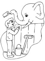 zookeeper page coloring pages