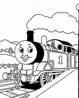Thomas Coloring Tank Engine Pages Print Kids Color sketch template