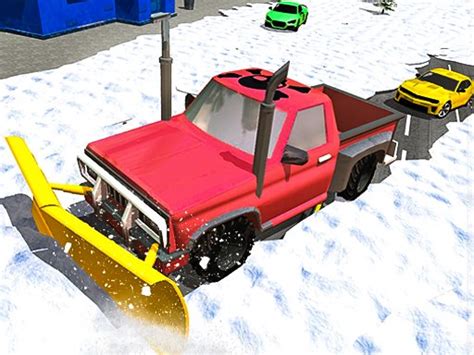 Snow Plow Jeep Simulator 3d Free Game
