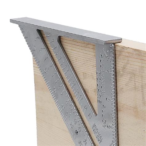 measurement tool triangle square ruler aluminum alloy speed protractor miter  carpenter tri