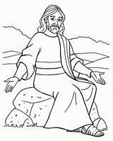 Coloring Jesus Teaching Kids Clipart Parables Minggu Mewarnai Sekolah Pages Anak Colouring Popular Library Parable Weeds Coloringhome Comments sketch template