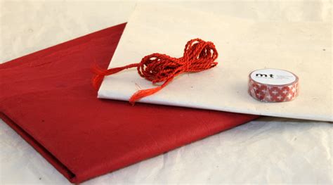 paquet cadeau red love spécial fête des mères papier