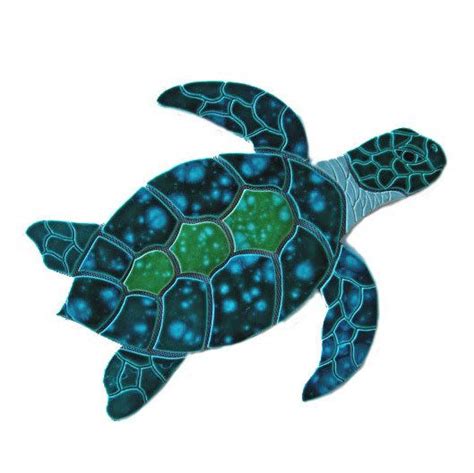 mosaic sea turtle sea turtle quilts turtle turtle quilt