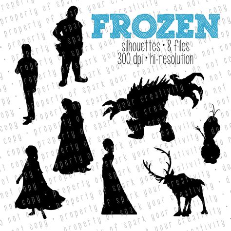 frozen silhouettes frozen silhouette disney silhouette art disney