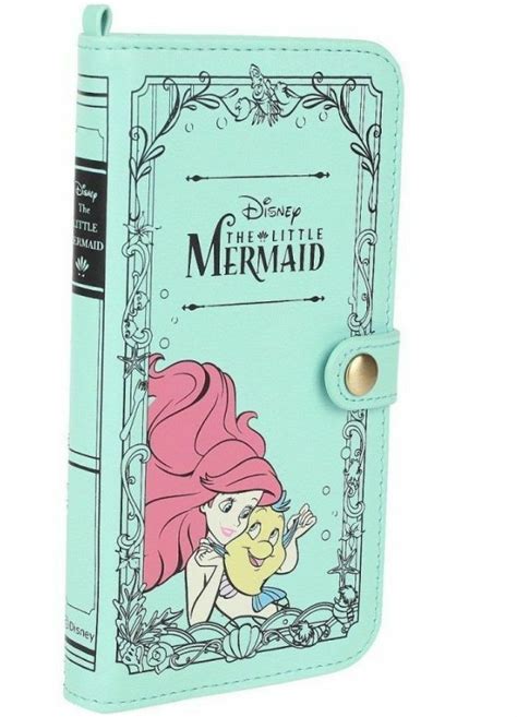 ariel little mermaid disney notebook case cover for iphone