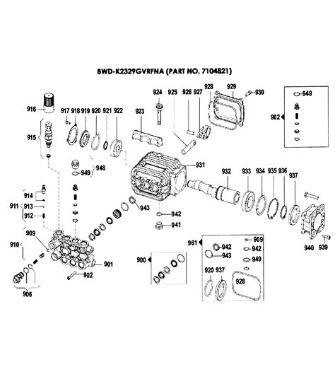 dewalt pressure washer parts model dxpwtype sears partsdirect