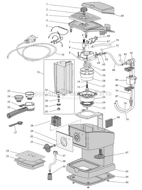 delonghi magnifica parts diagram general wiring diagram