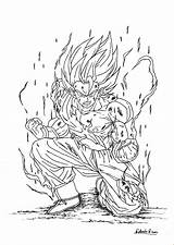 Goku Dragon Coloriage Imprimer Sangoku Saiyan Sayen Saiyajin Fase Muertito69 Mewarnai Instinct Coloriages Ssj Kaioken Dbz Template Legendario Blank Crayola sketch template