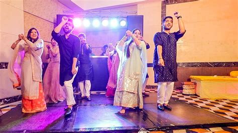 Best Punjabi Bollywood Wedding Dance Khraab Hogya Sangeet Dance Youtube