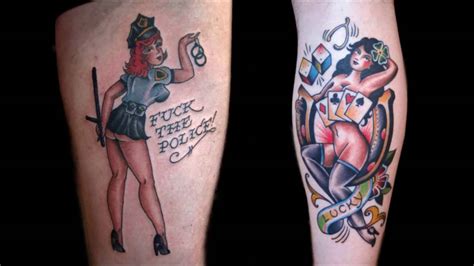 Tattoos And Booze Best Of Pin Ups Tattoo Compilation Youtube