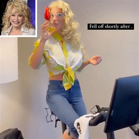 Olivia Wilde Wears Prosthetic Breasts For Dolly Parton Halloween Costume