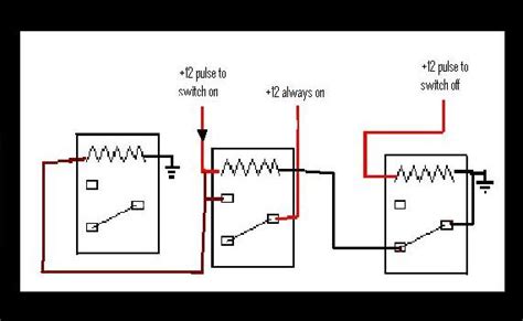 diagram  relay latching wiring diagram mydiagramonline