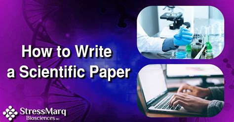 write  scientific paper stressmarq
