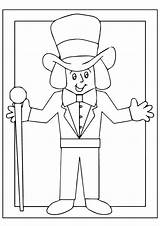 Wonka Willy Coloring Pages Charlie Factory Chocolate Printable Print Categories Game sketch template