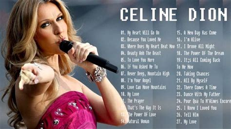 Celine Dion Greatest Hits Best Songs Of Celine Dion Mp3 Hd