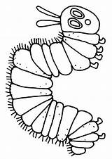 Rups Caterpillar Carle Hungry Rupsje Nooitgenoeg Raupe Momjunction Nimmersatt Leeg Afmaken Reeks Vlinder Sheets Uitprinten Downloaden Oruga Schmetterling sketch template