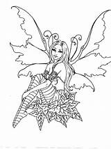 Coloring Pages Fairies Fairy Amy Brown Book Drawing Dragon Cute Adult Colouring Faries Fantasy Printable Drawings Sprite Books Elves Adults sketch template