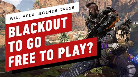 will apex legends success force call of duty s blackout